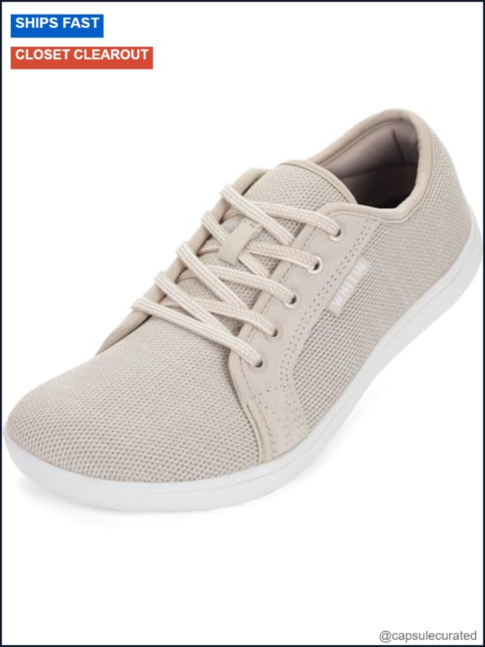 Barefoot Fashion Sneakers Zero Drop Wide Toe Box Women's